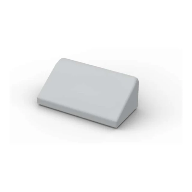 Slope 30 1 x 2 x 2/3 - BrickBag 100 Stk - light bluish grey