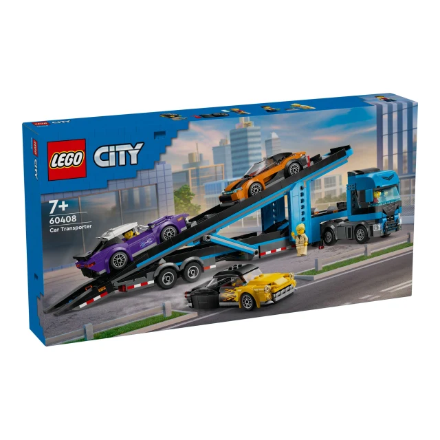 LEGO® City 60408 Autotransporter mit Sportwagen