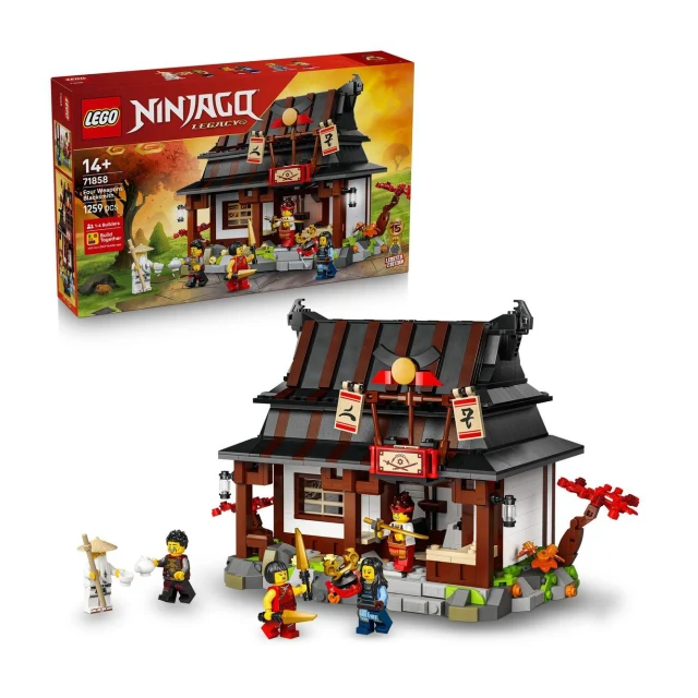 LEOG Ninjago Vier Waffen Schmiede