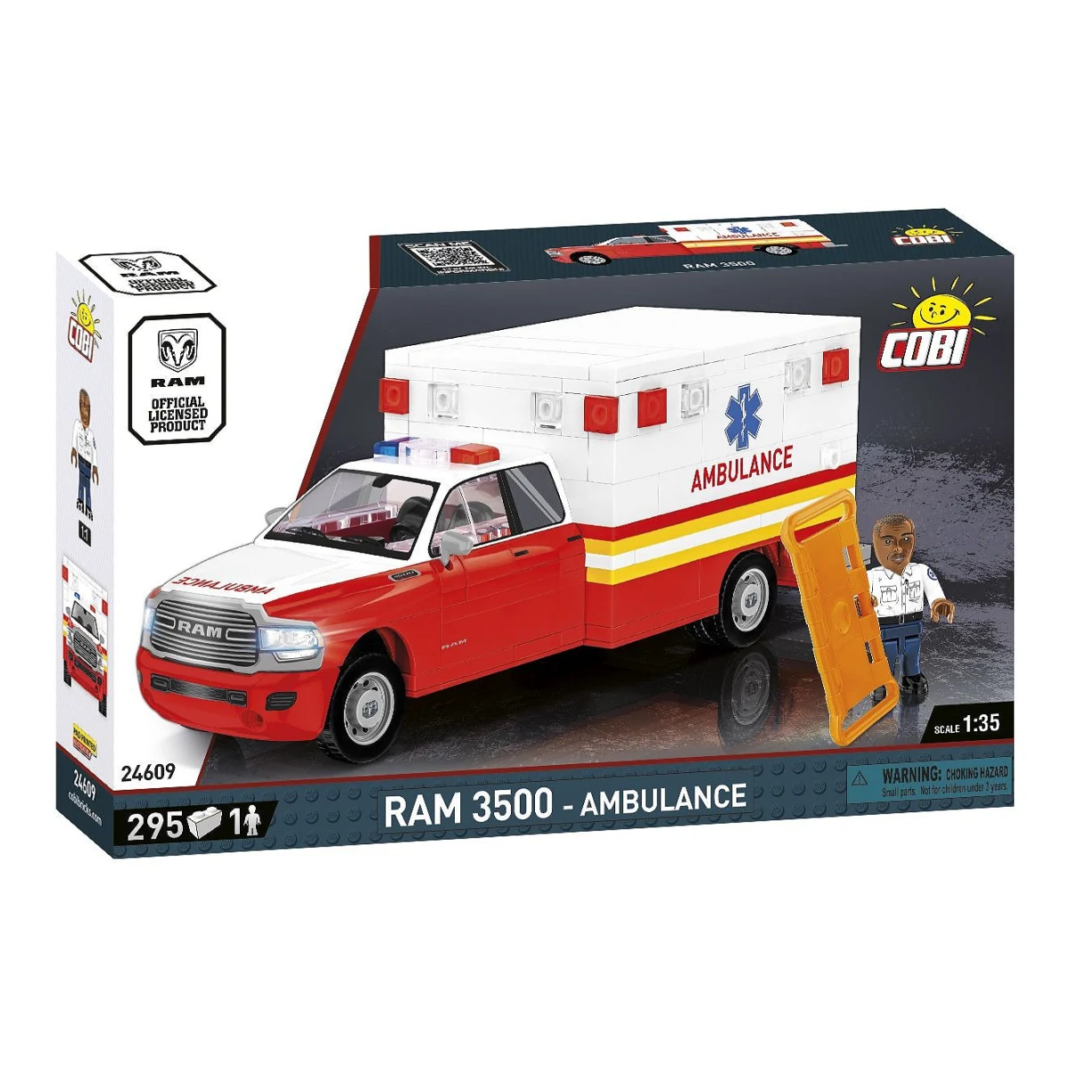 RAM 3500 - Ambulance – offizielle COBI-Verpackung