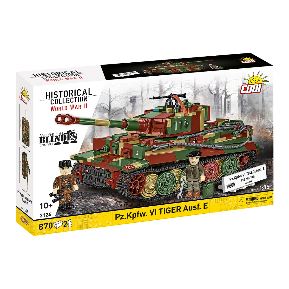 Pz.Kpfw. VI Tiger Ausf. E – offizielle COBI-Verpackung