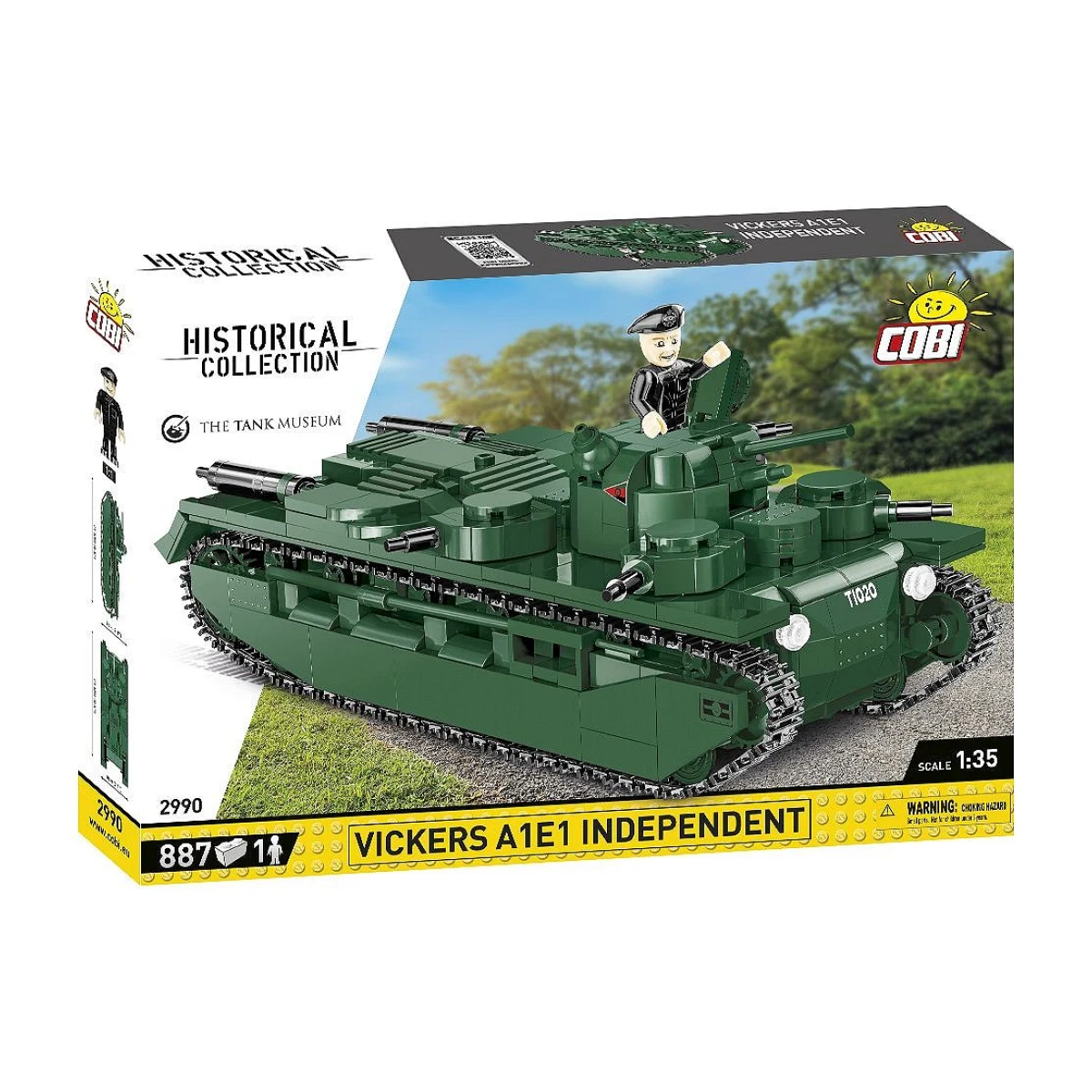 Vickers A1E1 Independent – offizielle COBI-Verpackung