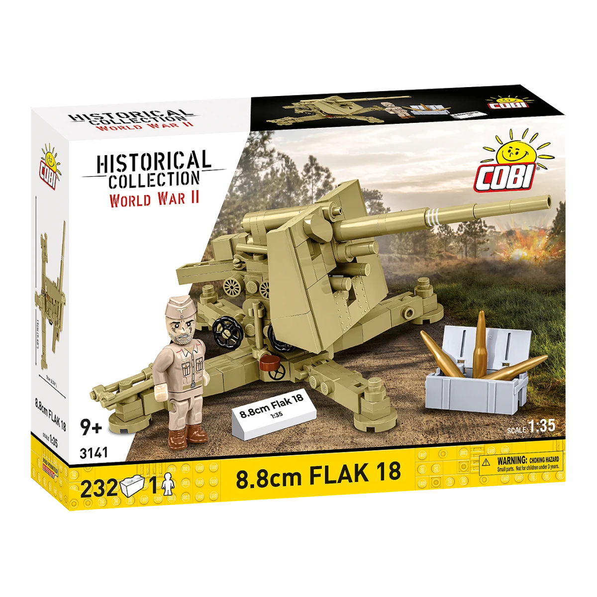 8.8 cm Flak 18 – offizielle COBI-Verpackung