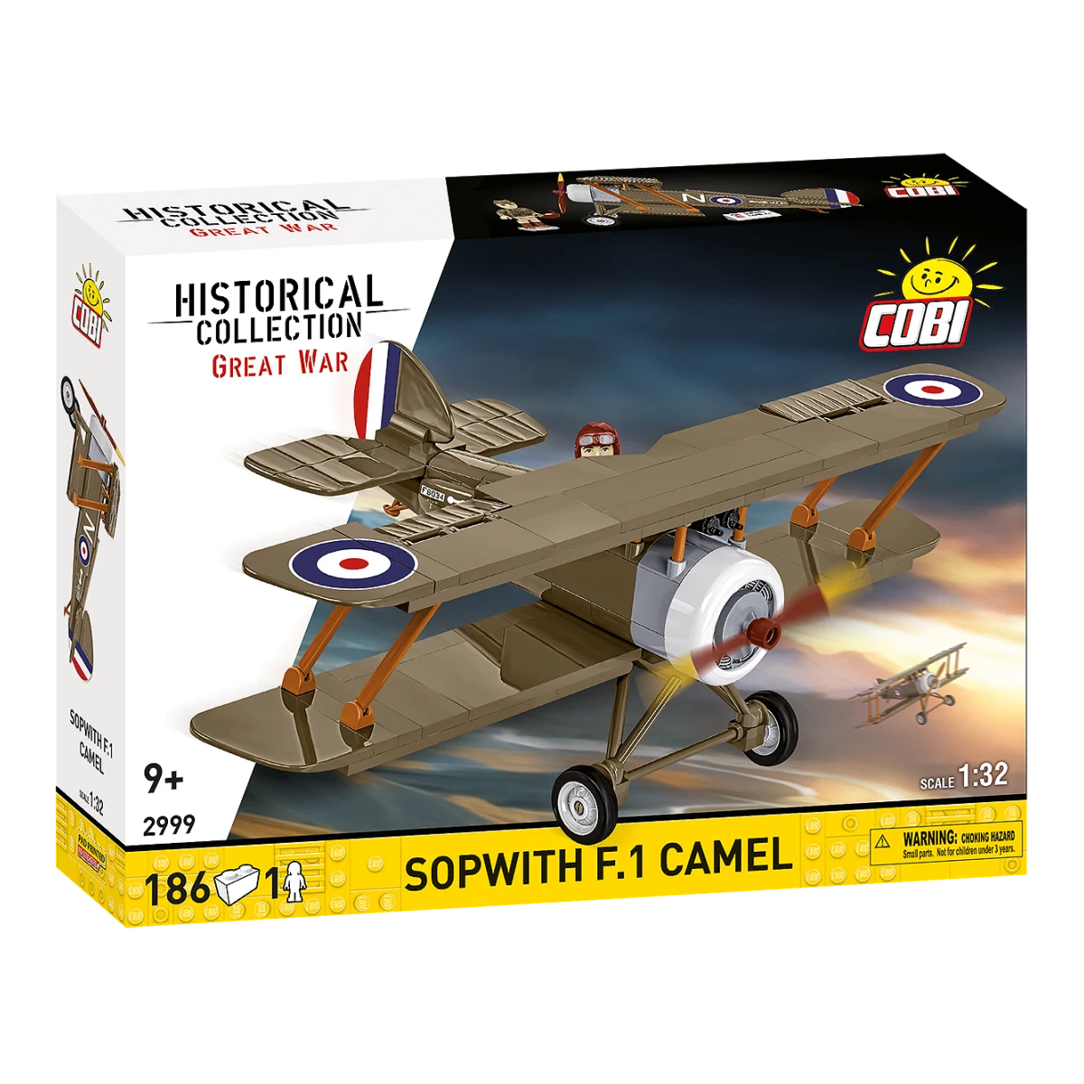 Sopwith F.1 Camel – offizielle COBI-Verpackung